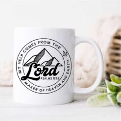 My Help Comes from The Lord Coffee Mug